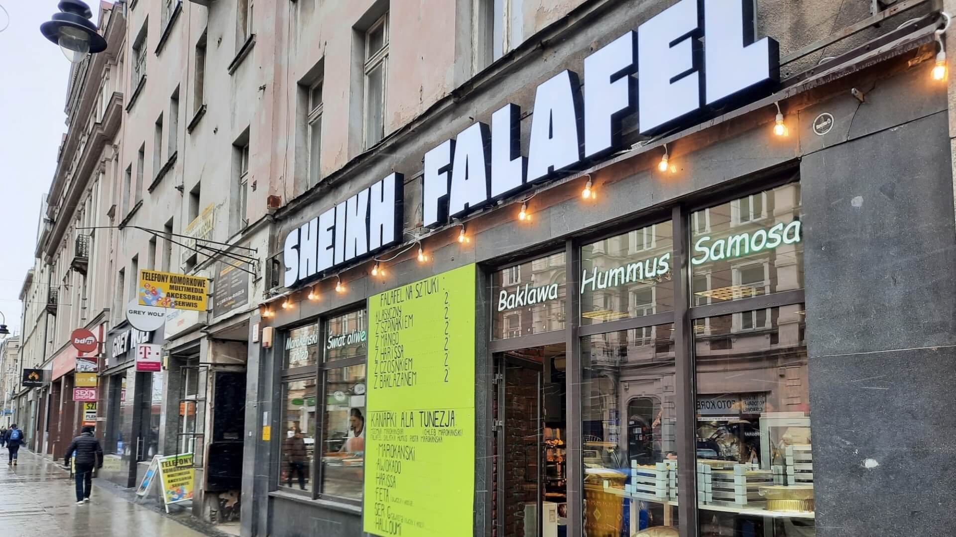 Sheikh falafel katowice 3maja 14