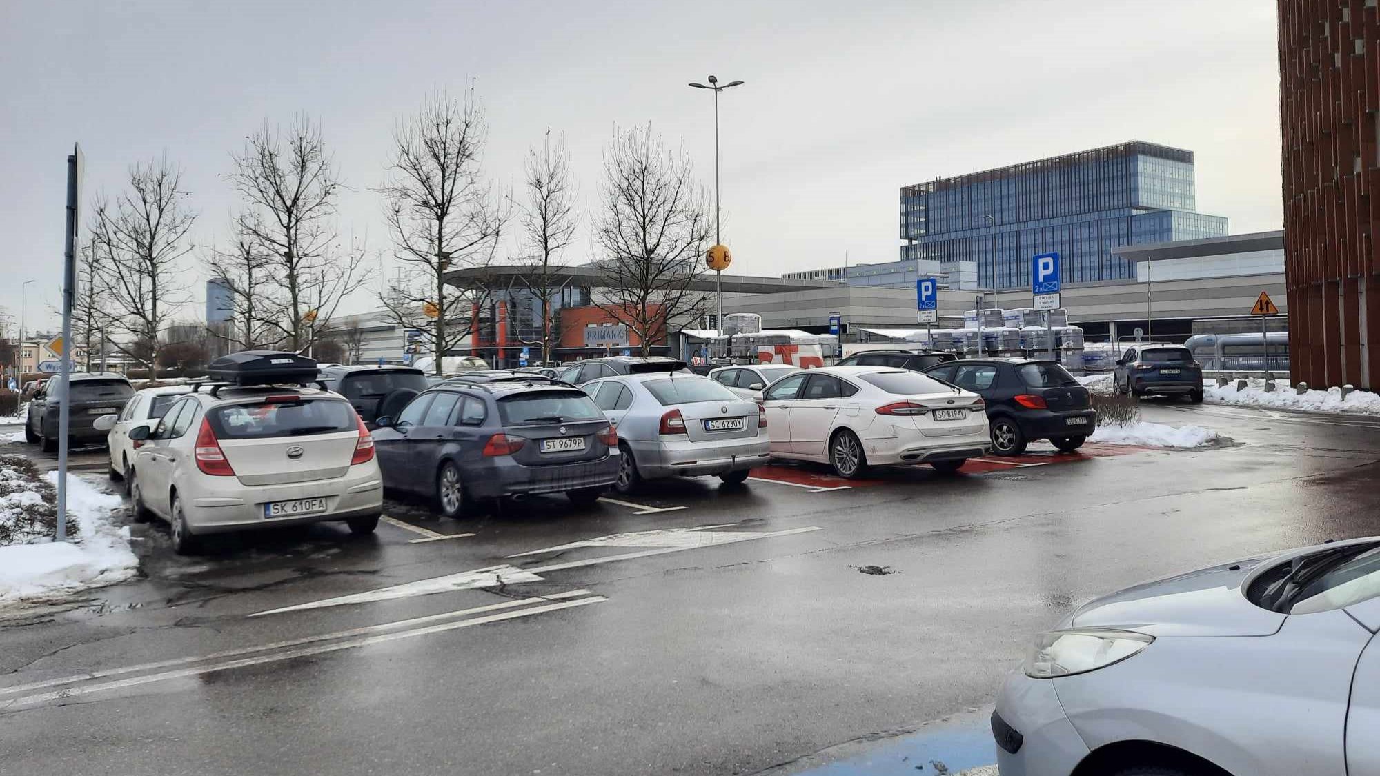 Silesia city center parking 02