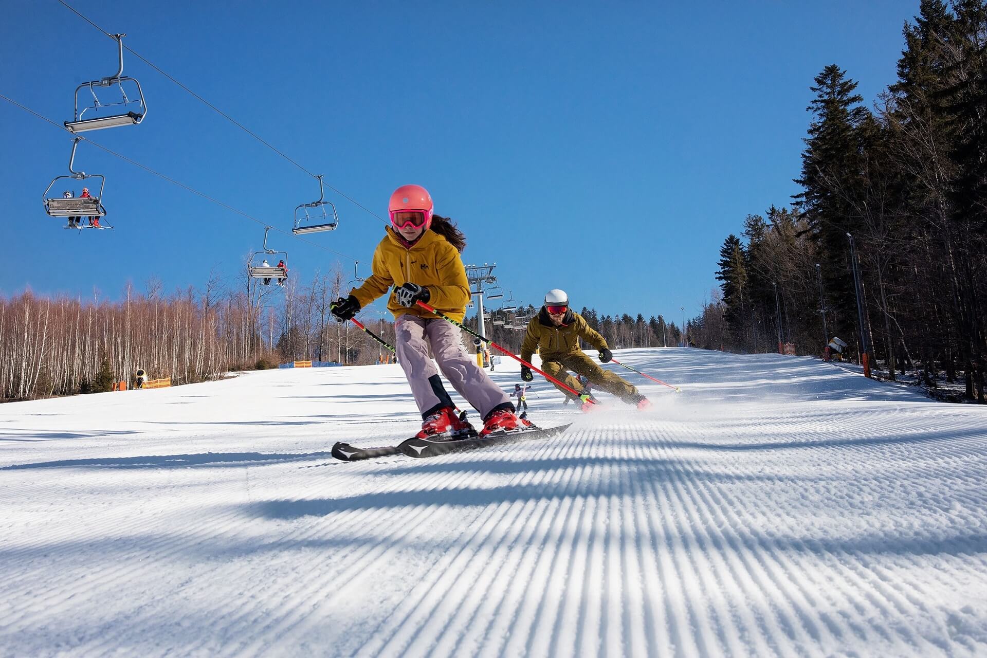 Sezon narciarski w Beskidzie Śląskim, pomimo ostatnich ociepleń trwa nadal
