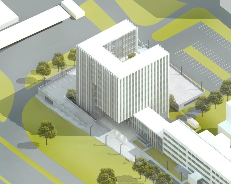 Wizualizacja Sądu Rejonowego Katowice-Wschód