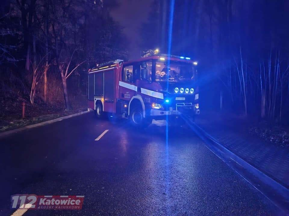 Wypadek ulica Ligocka Katowice