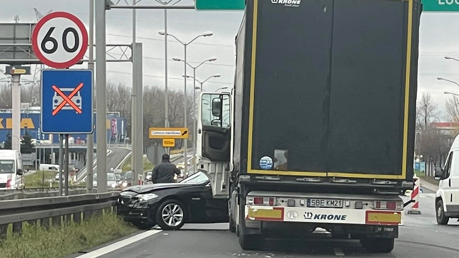 Wypadek S86 Katowice