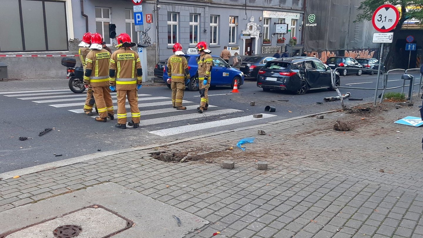 W tym miejscu - na skrzyżowaniu Francuskiej i Wojewódzkiej - mogło dojść do tragedii