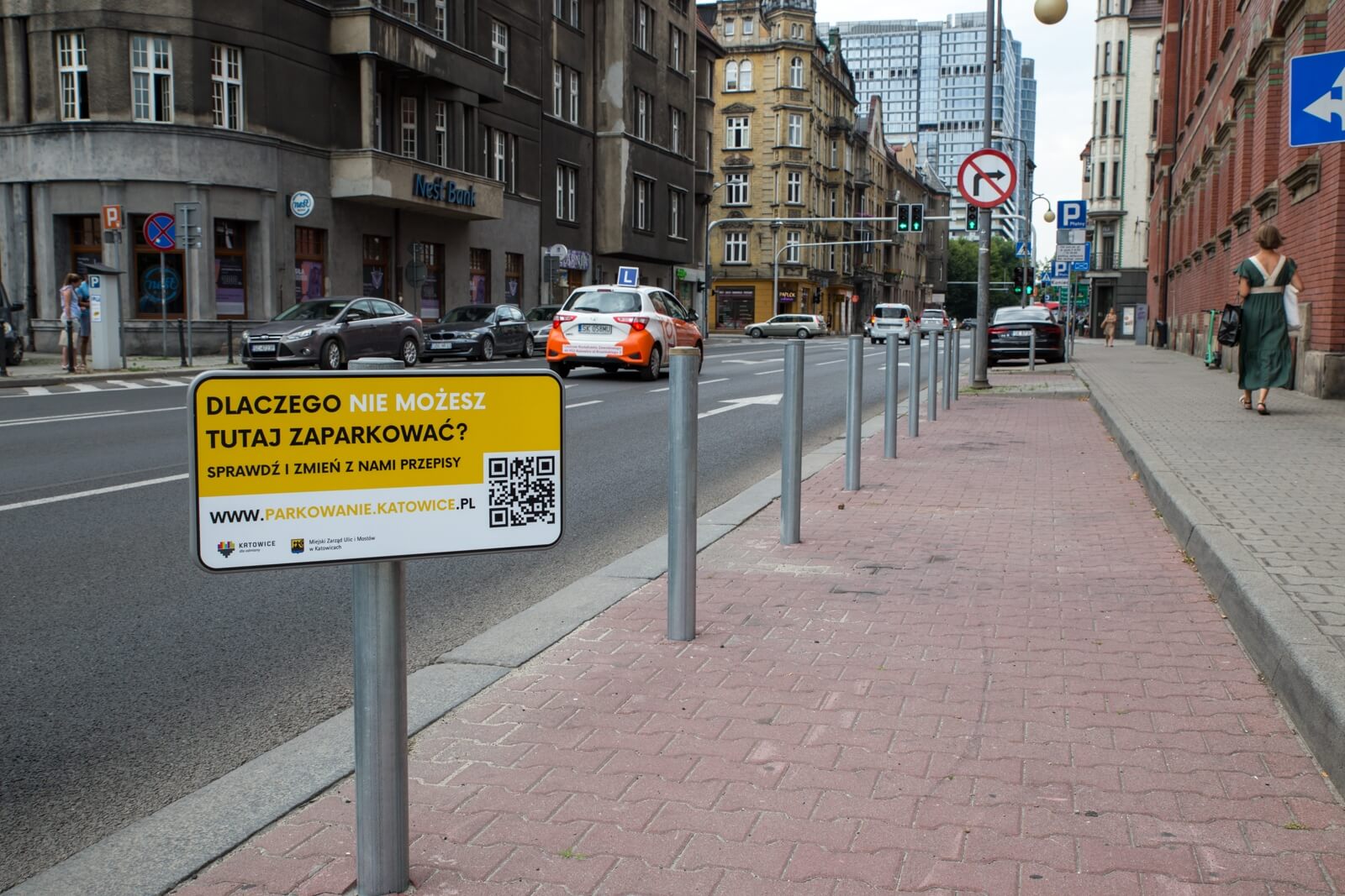 Zlikwidowane miejsca parkingowe