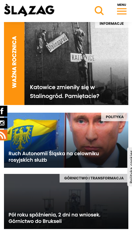 Portal internetowy glivice.pl