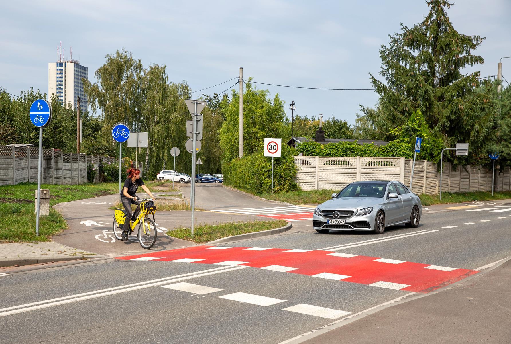 Ścieżka rowerowa ul Meterologów