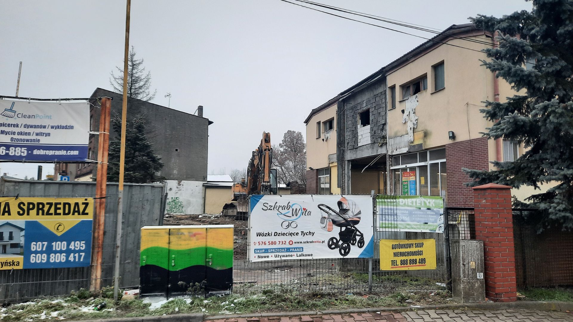 Biedronka w Podlesiu w trakcie remontu