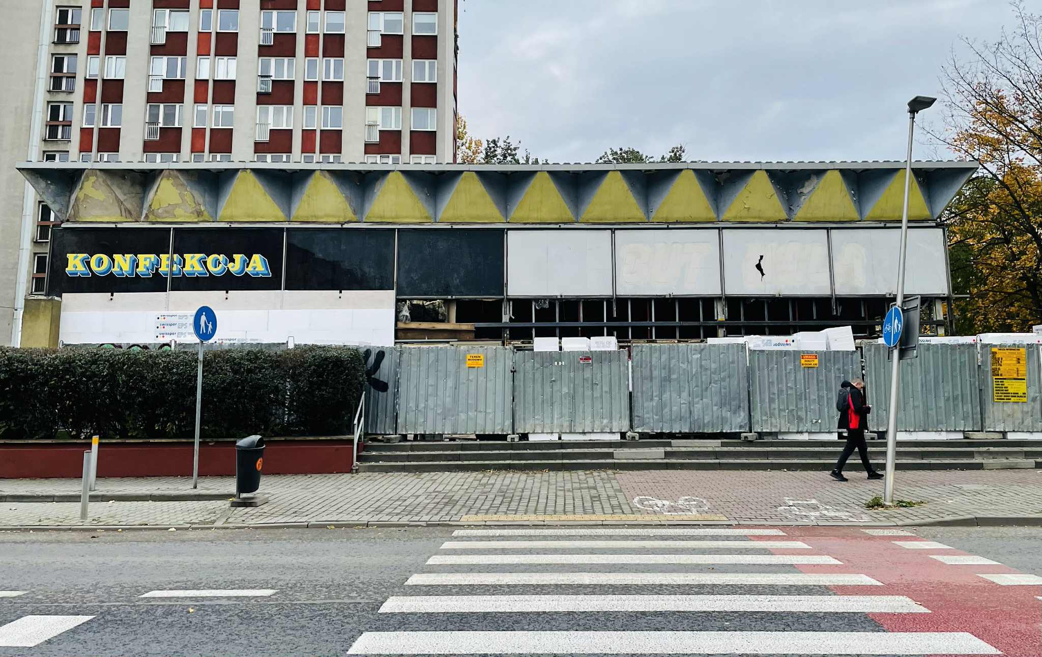 Biedronka Uniwersytecka Katowice remont 1