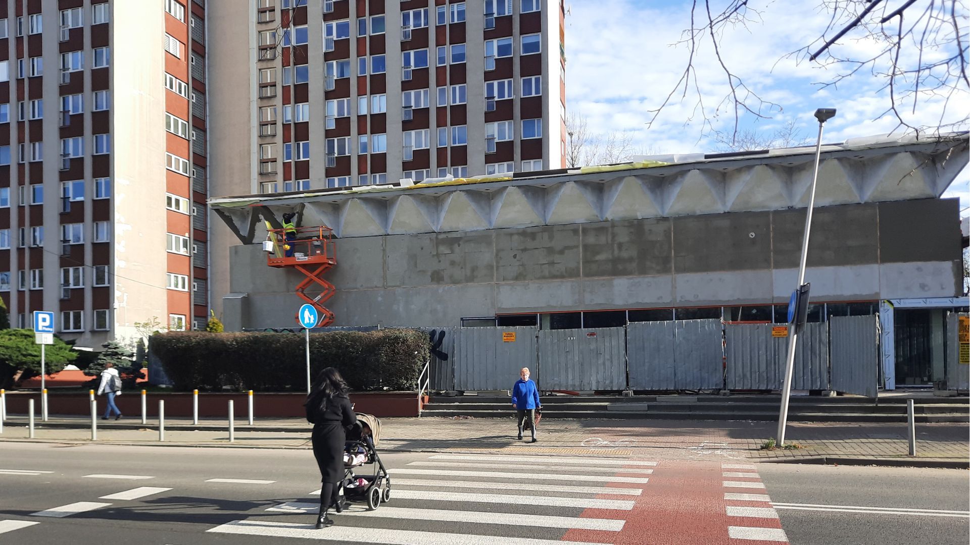 Biedronka Uniwersytecka Katowice remont 3