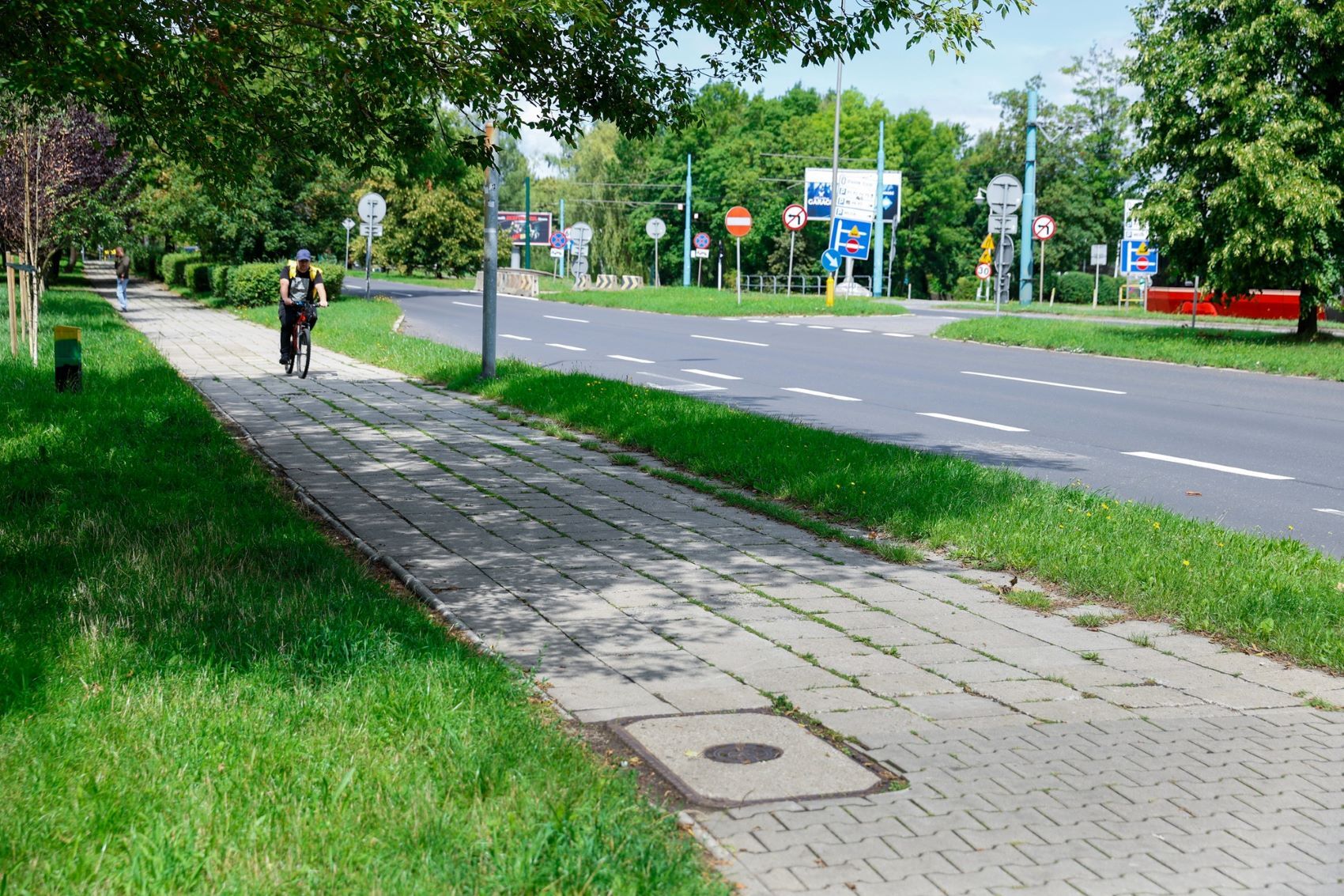 Chodnik, Chorzowska, Katowice