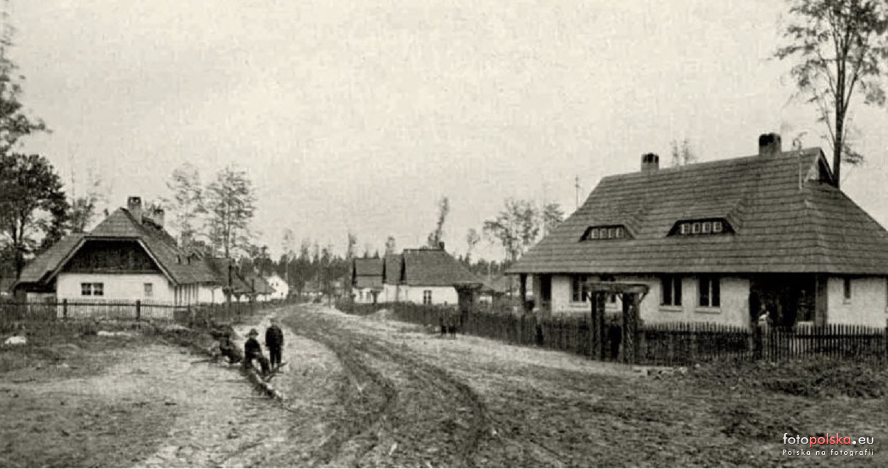 Giszowiec, zdjęcie archiwalne, fot. Fotopolska