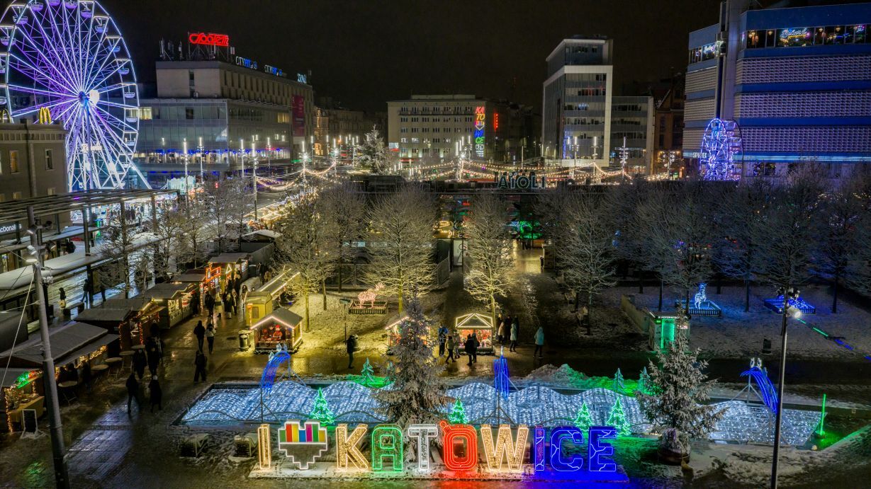 Jarmark na katowickim Rynku