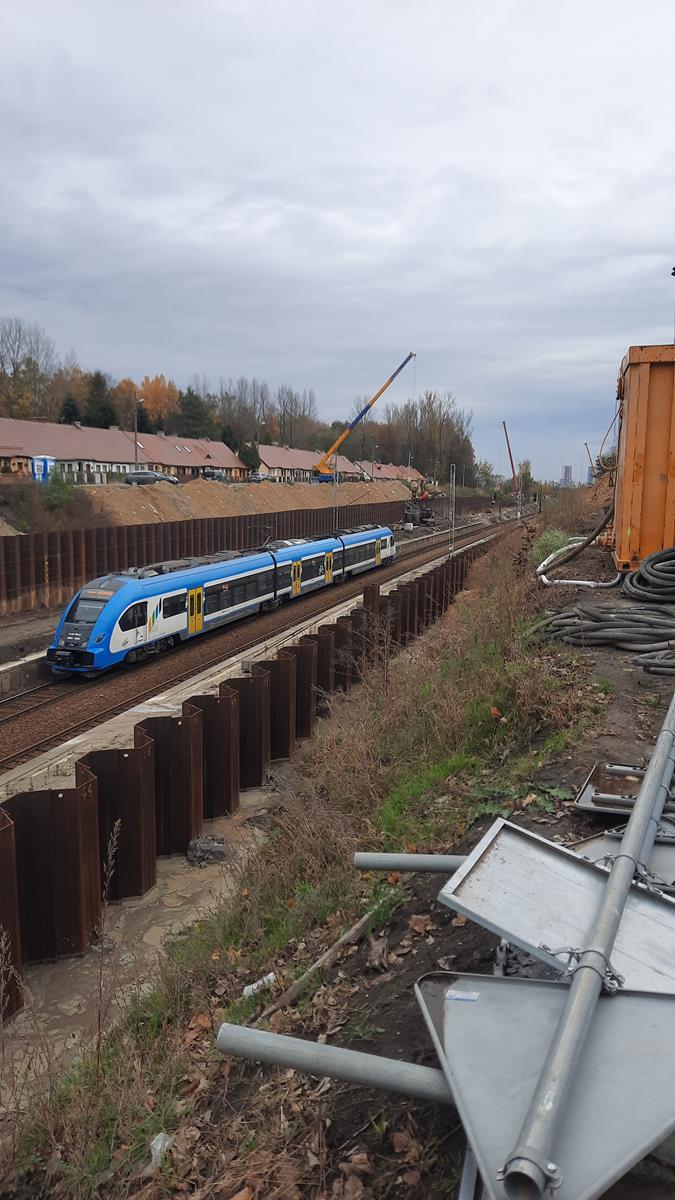 Katowice Dobrego Urobku prace kolej 8 Copy