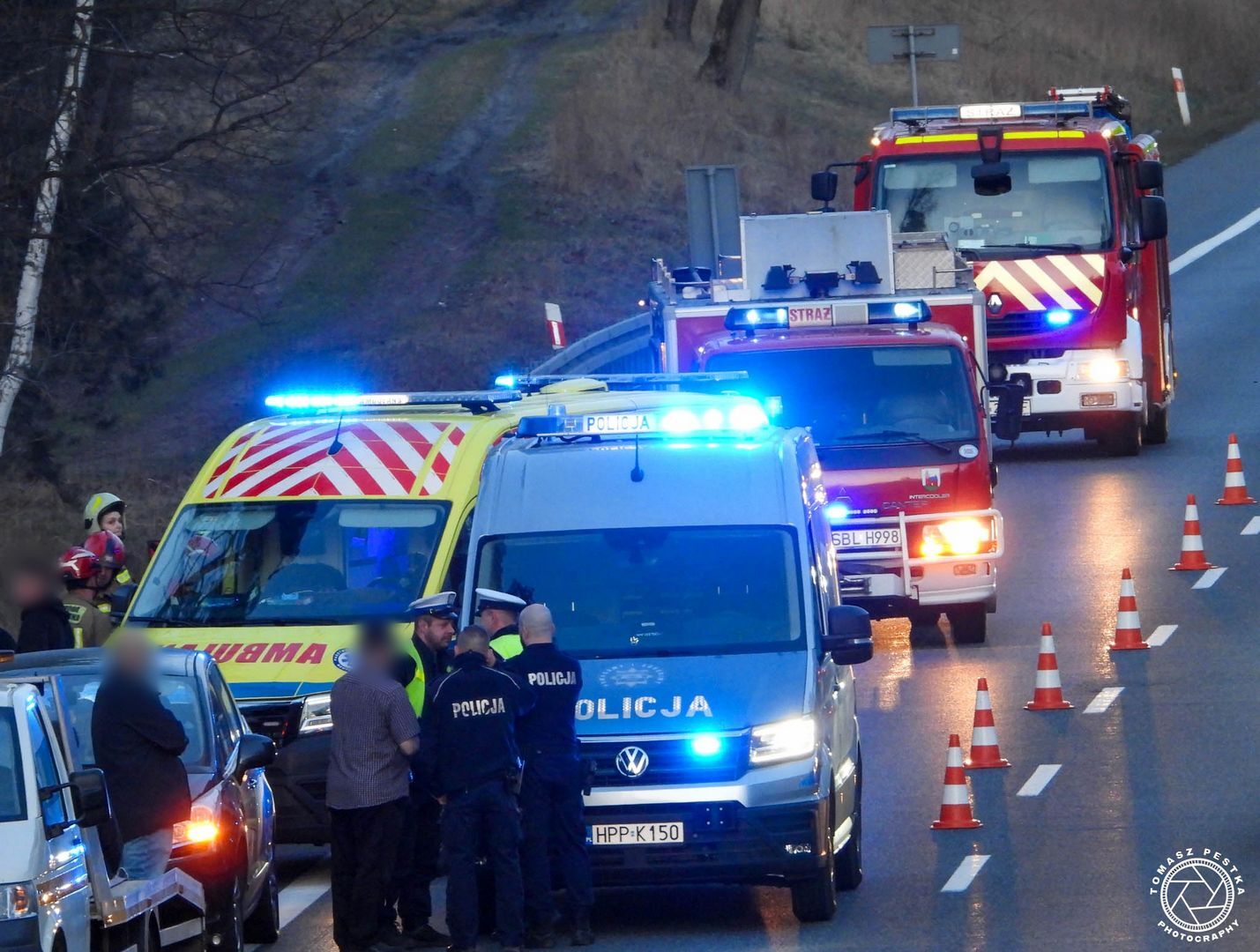 Katowice. Śmiertelne potrącenie 23-latka na drodze S1. 14 marca 2026