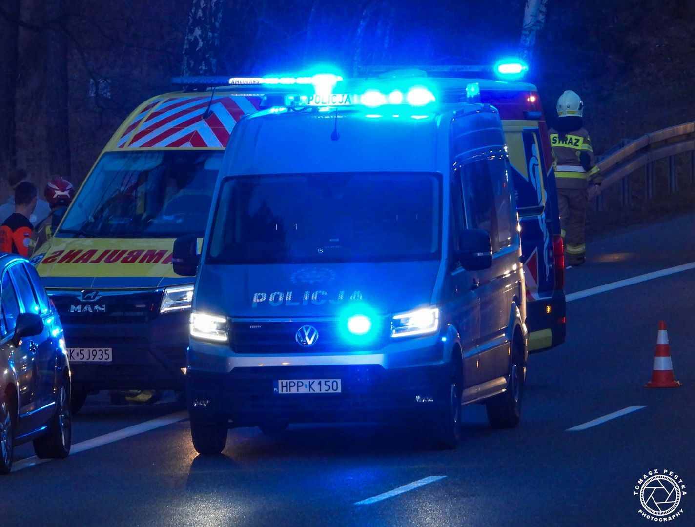 Katowice. Śmiertelne potrącenie 23-latka na drodze S1. 14 marca 2026