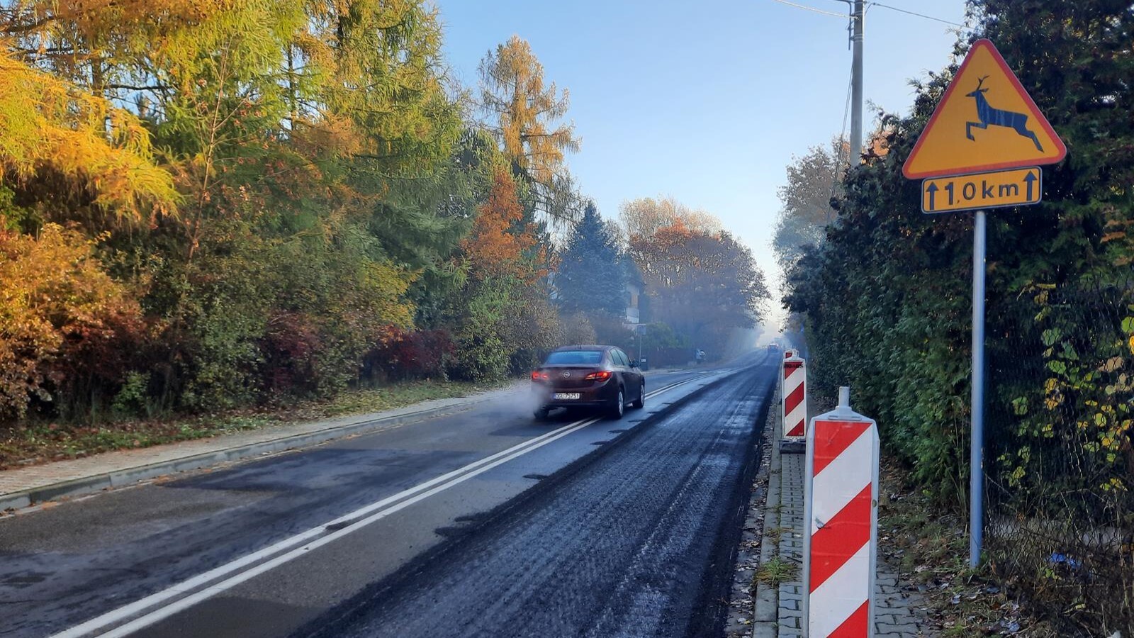 Katowice ulica Hadyny remont