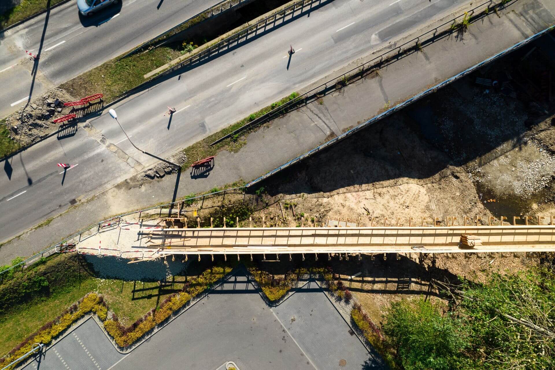 Katowice wiadukty nad droga S86 10