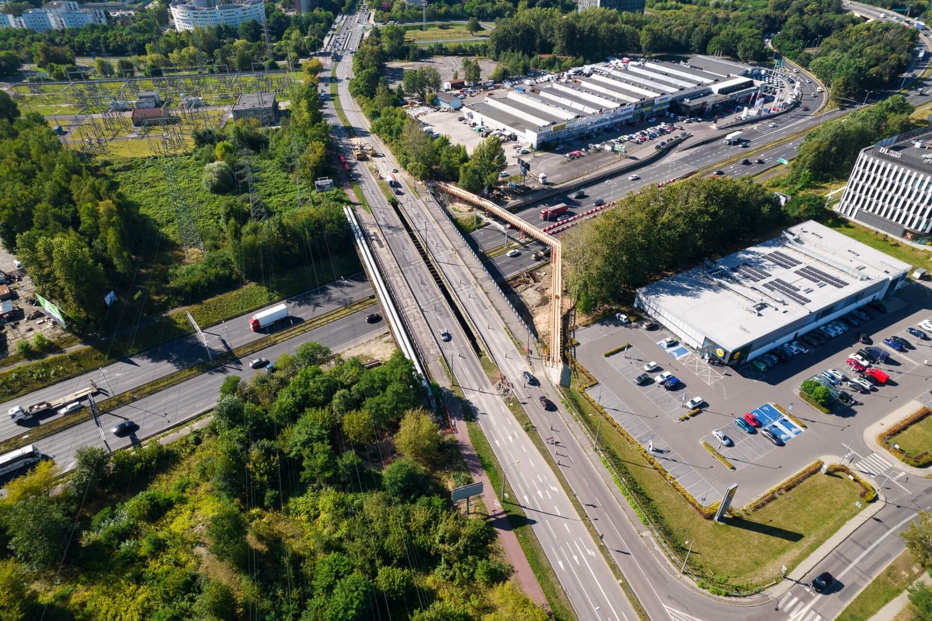 Katowice wiadukty nad droga S86 15