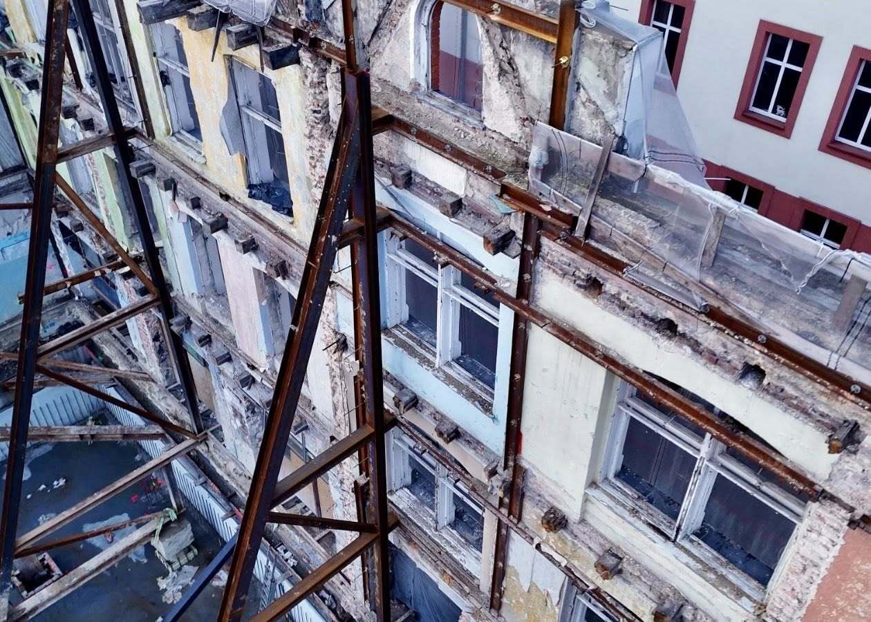 Kwartał Dworcowa, Katowice, budowa