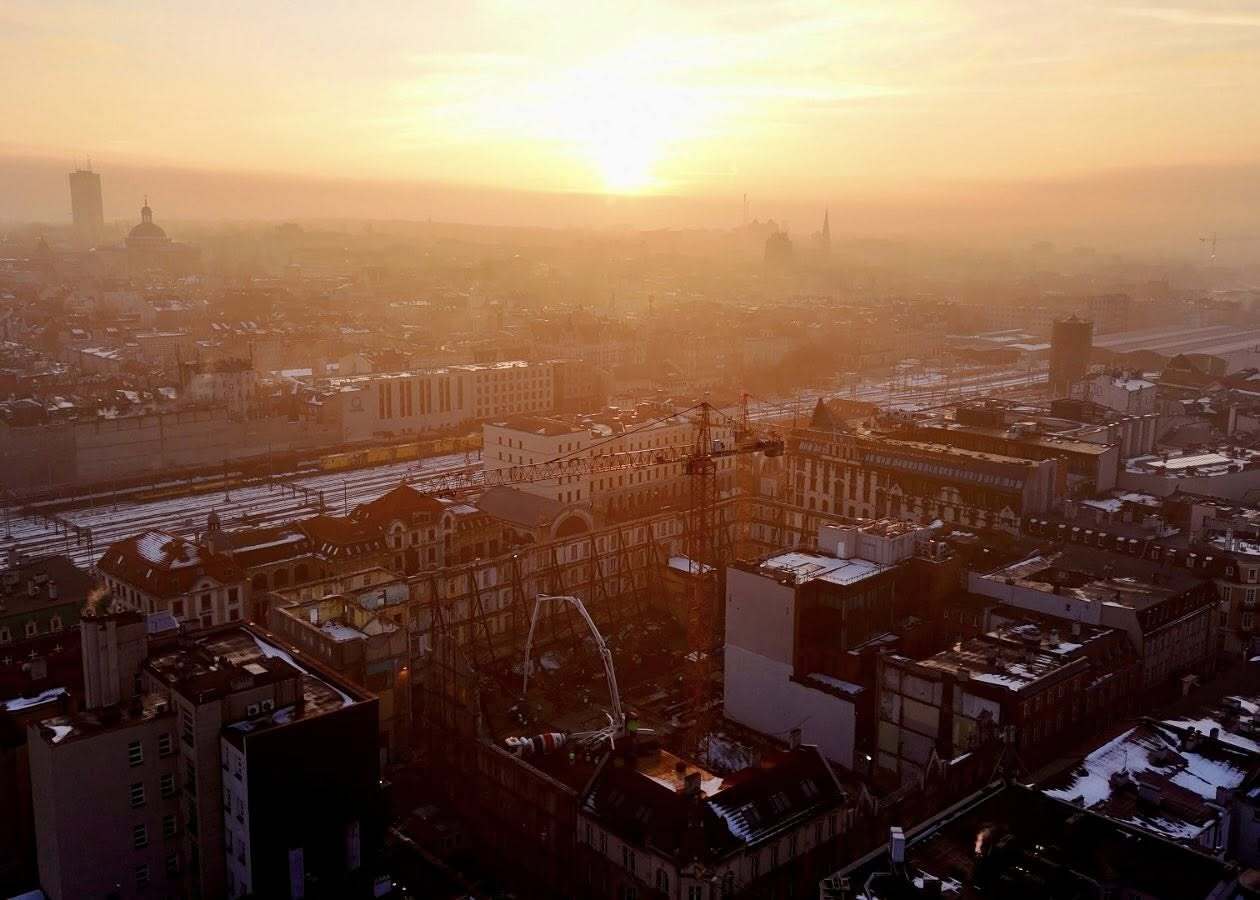 Kwartał Dworcowa, Katowice, budowa