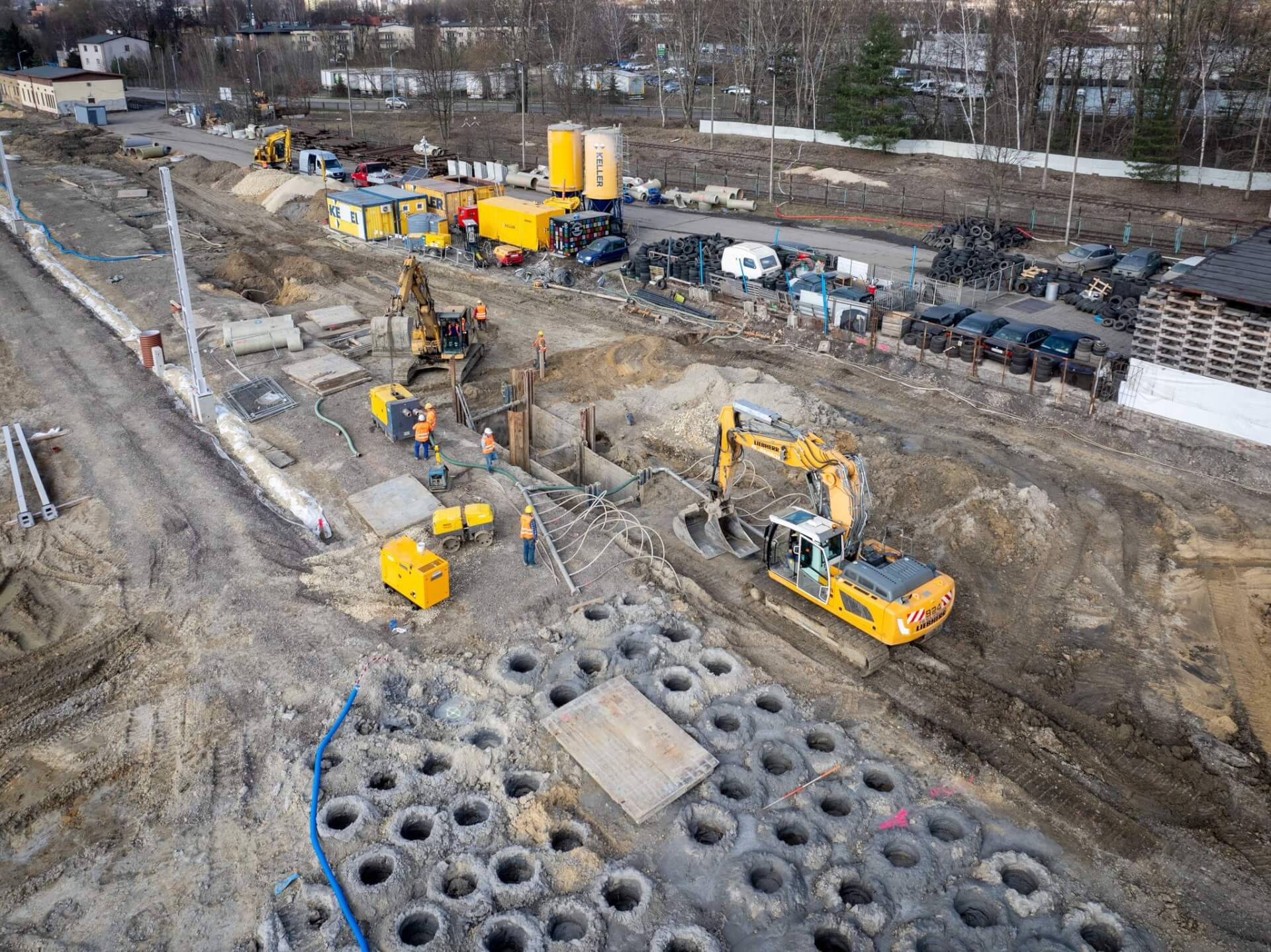 Modernizacja kolei Katowice Ligota 3