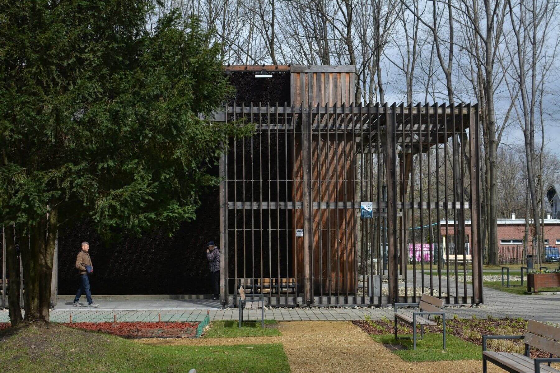 Pierwsza katowicka tężnia została wybudowana w Parku Zadole