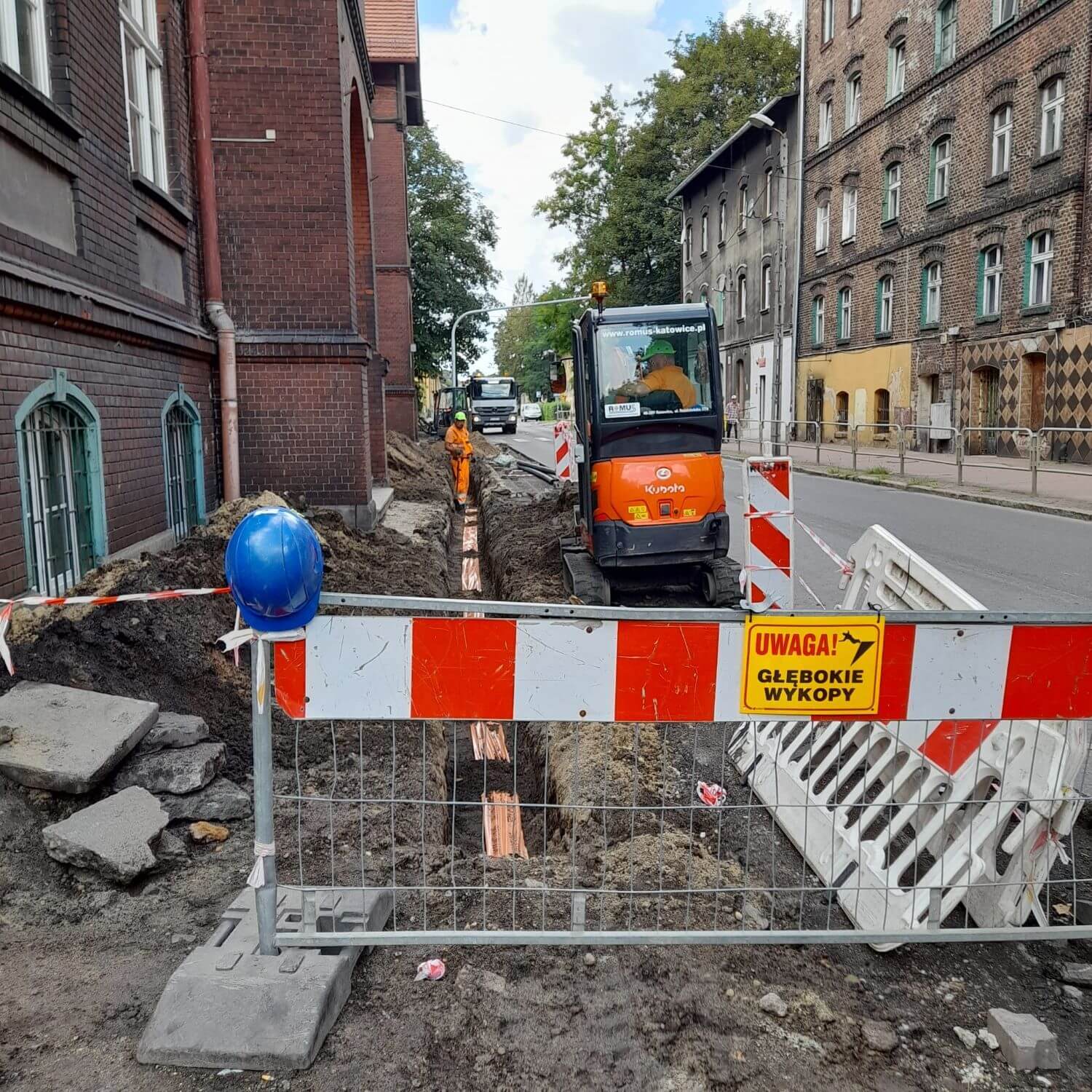 Prace infrastruktura rowerowa Katowice