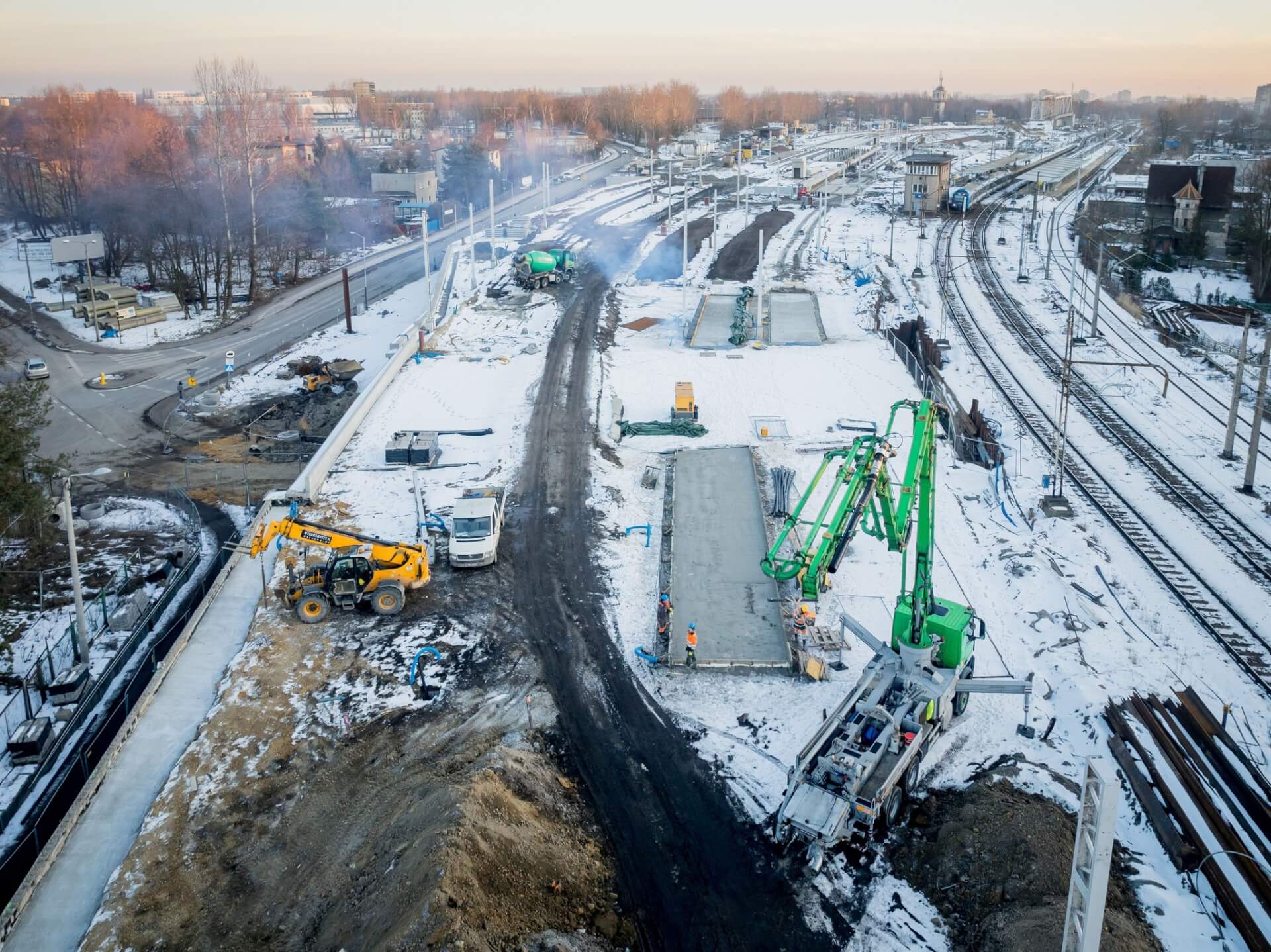 Przebudowa infrastruktury kolejowej w okolicy stacji Katowice Ligota