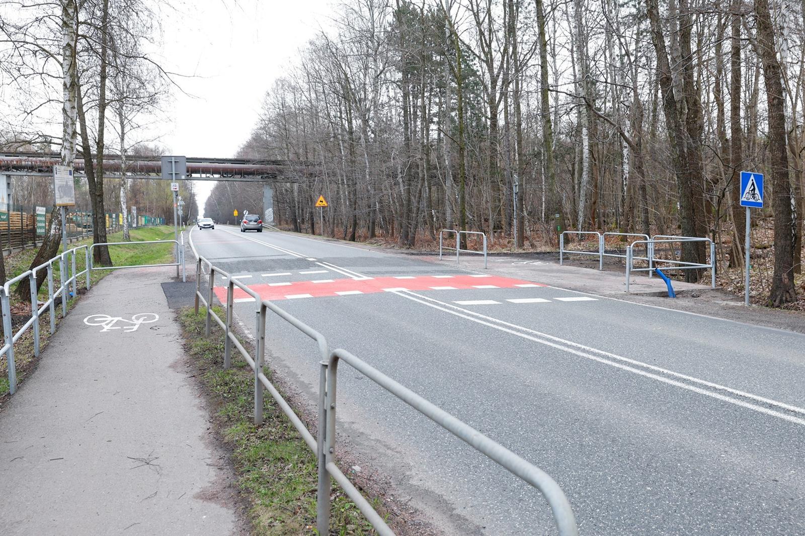 Przejście przy ul 73 Pułku Piechoty Katowice