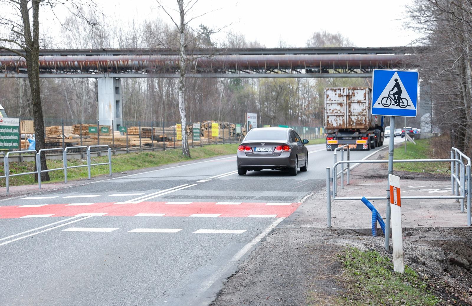 Przejście przy ul 73 Pułku Piechoty Katowice