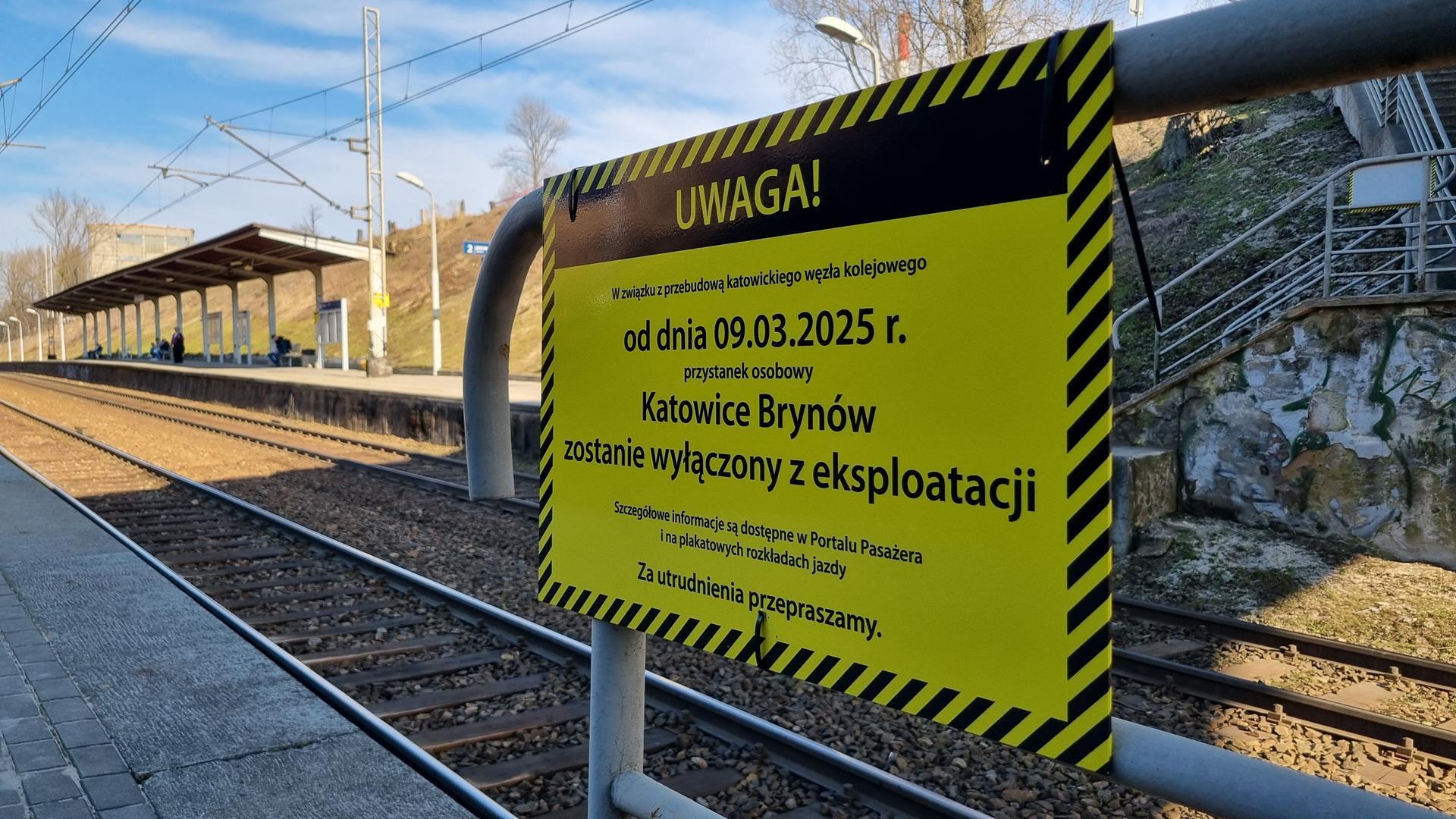 Przystanek Katowice Brynów odchodzi do historii