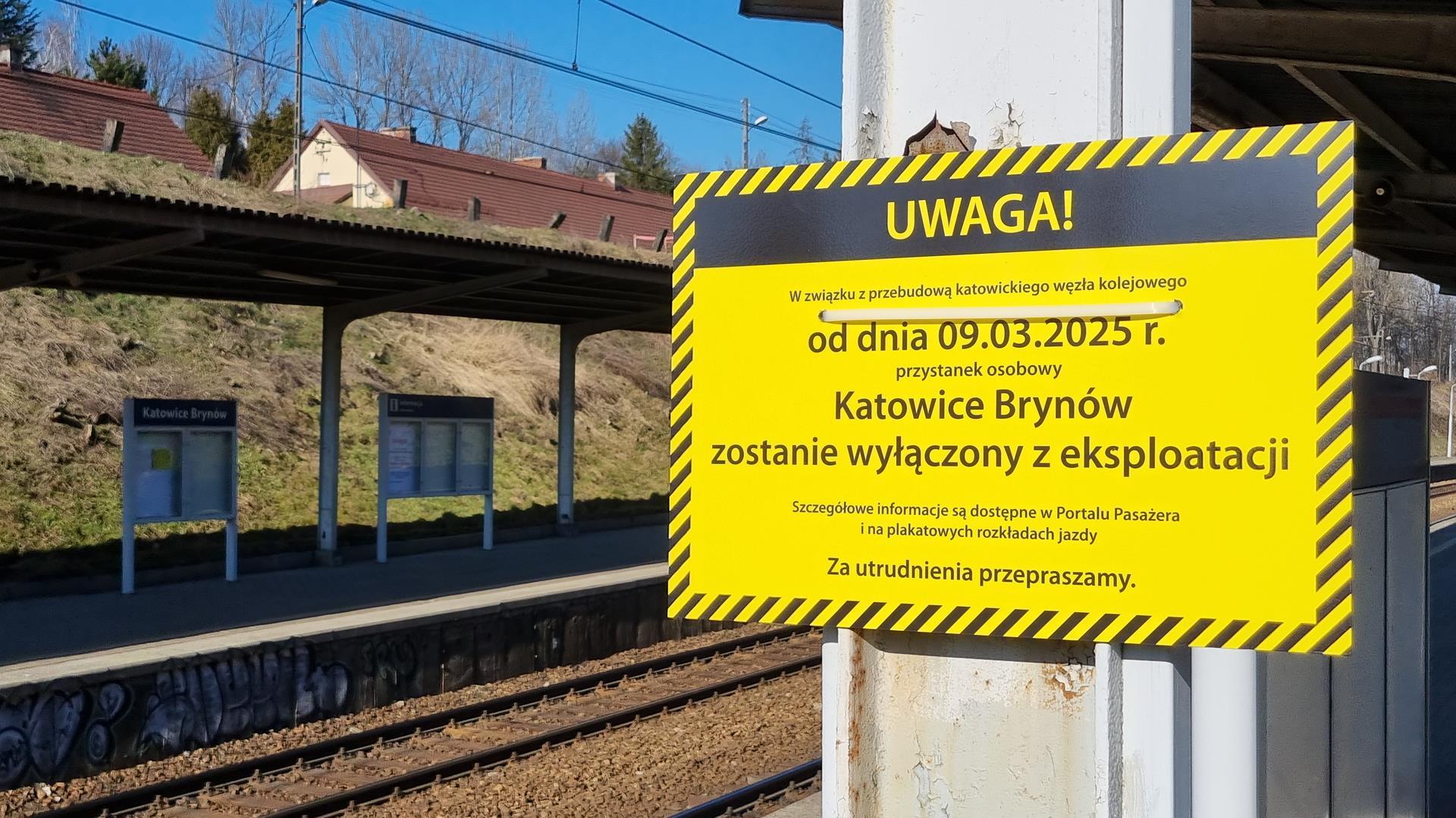 Przystanek Katowice Brynów odchodzi do historii