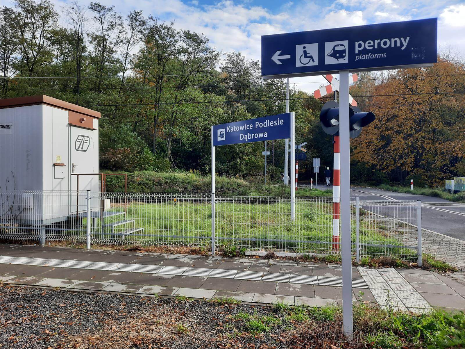 Przystanek kolejowy Katowice Podlesie Dąbrowa