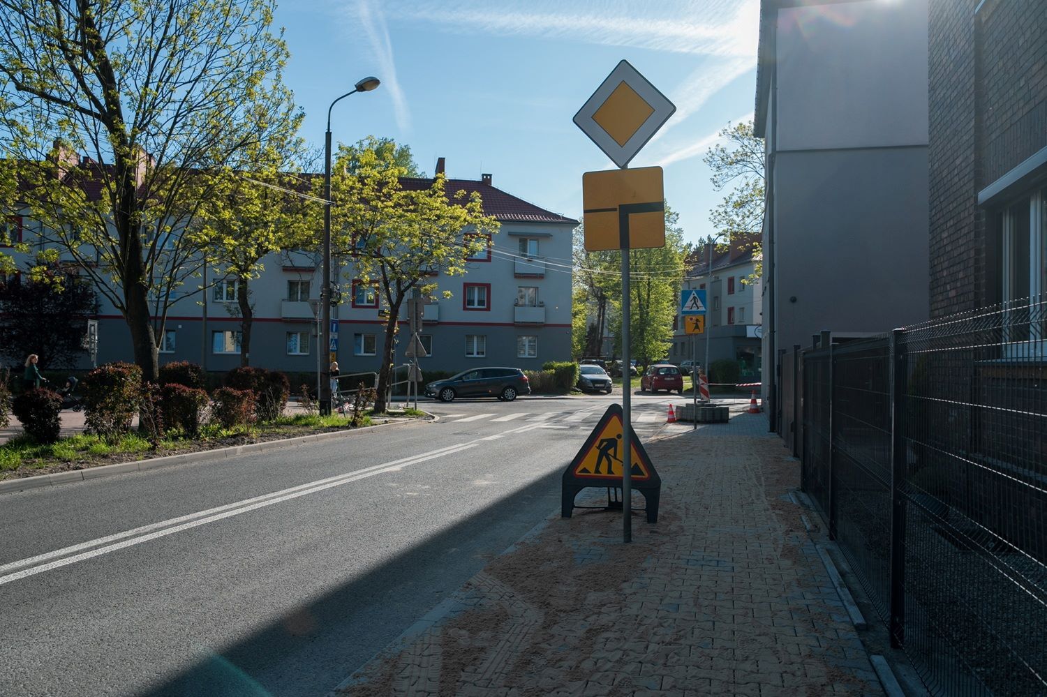 Remont chodnika ul Grodowa Katowice 01