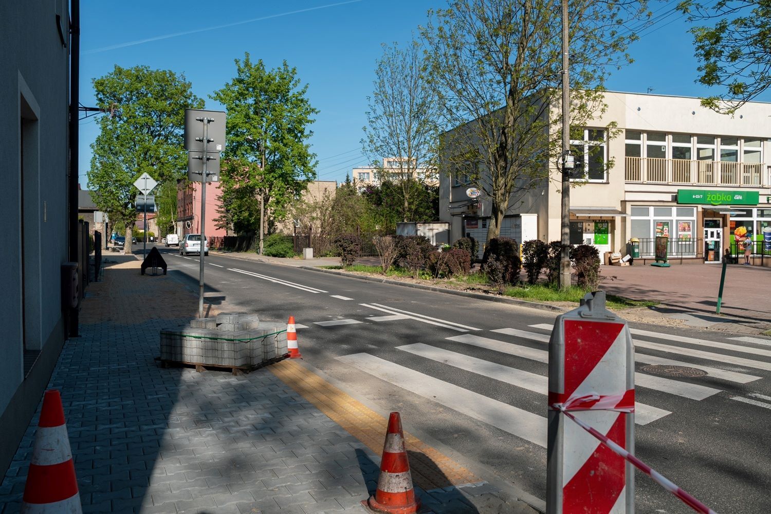 Remont chodnika ul Grodowa Katowice 02