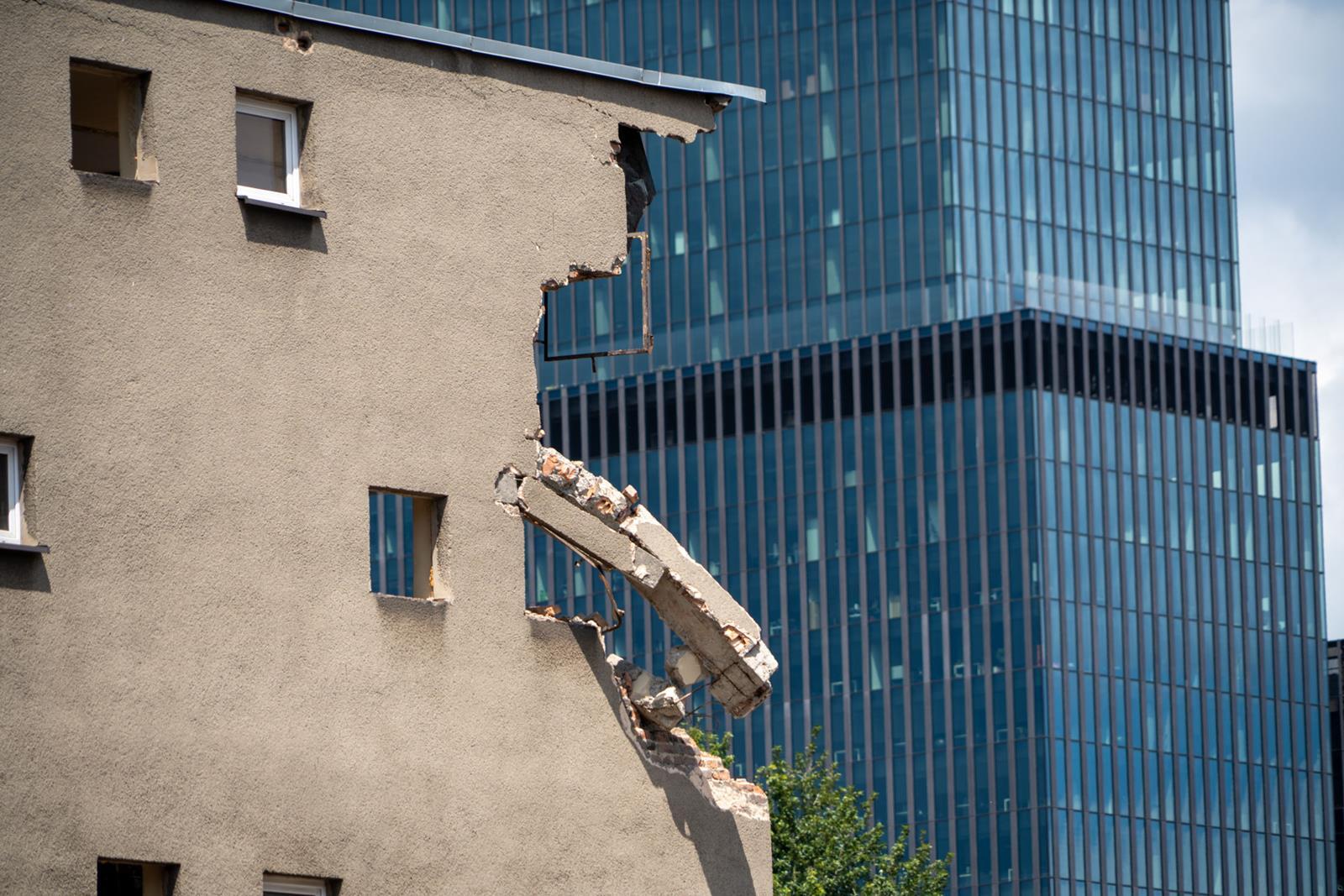 Rozbiorka budynku US Katowice Moniuszki 15 Copy