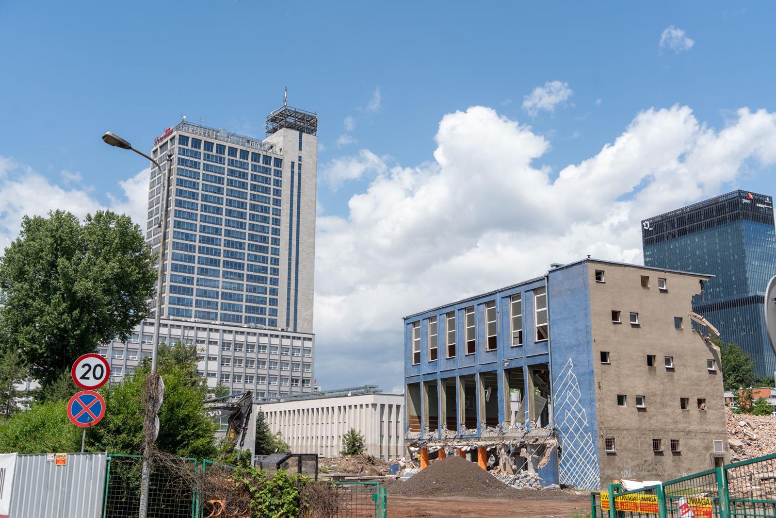 Rozbiorka budynku US Katowice Moniuszki 17 Copy