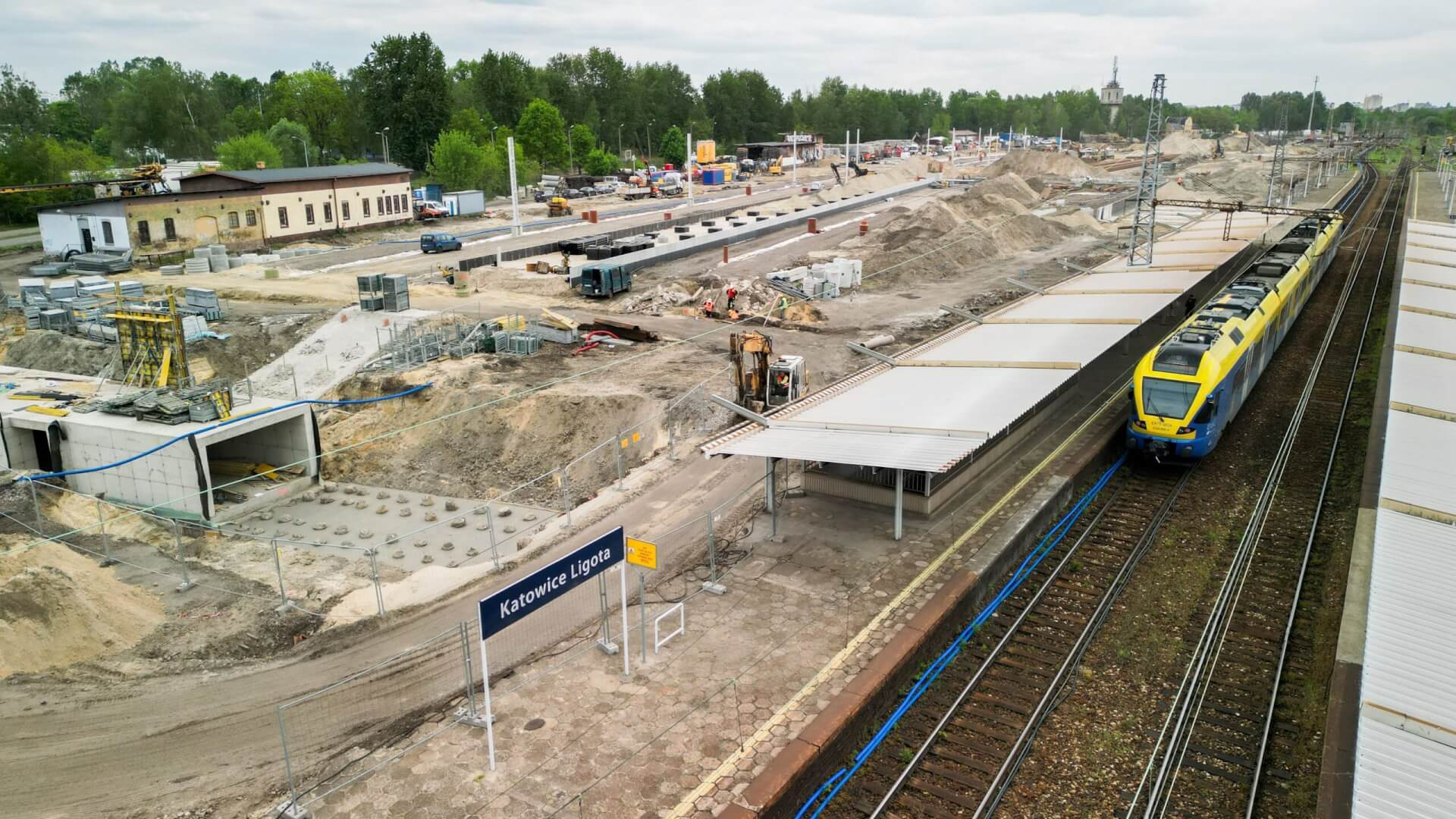 PKP PLK przeprowadza ﻿największą kolejową inwestycję w historii województwa śląskiego