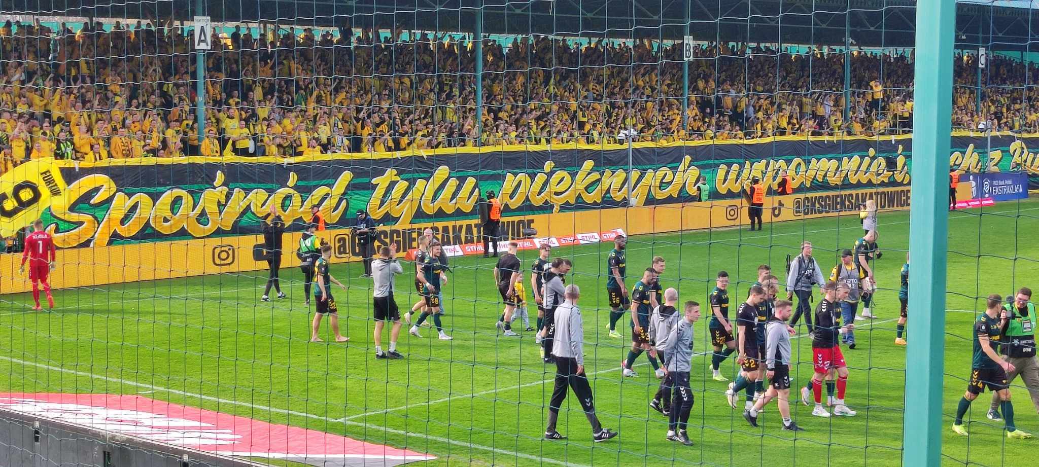 Stadion GKS Katowice na Bukowej 9 marca 2025