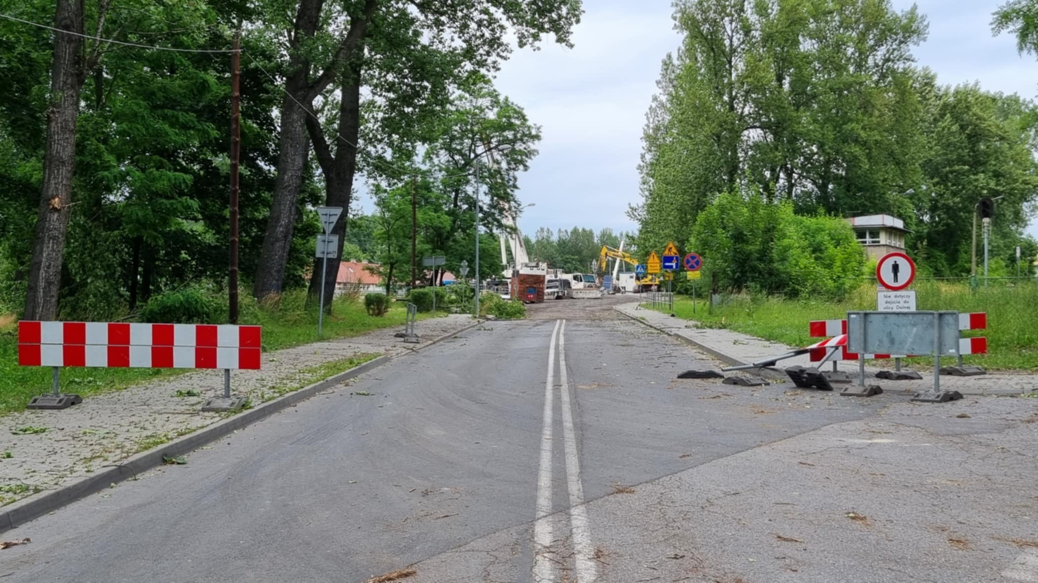 Stary wiadukt na ulicy Dobrego Urobku jest wyburzany