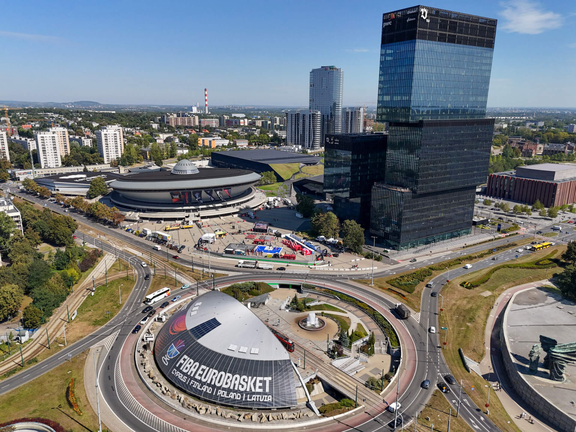 Strefa Kibica FIBA Eurobasket 2025 stanęła przed Spodkiem