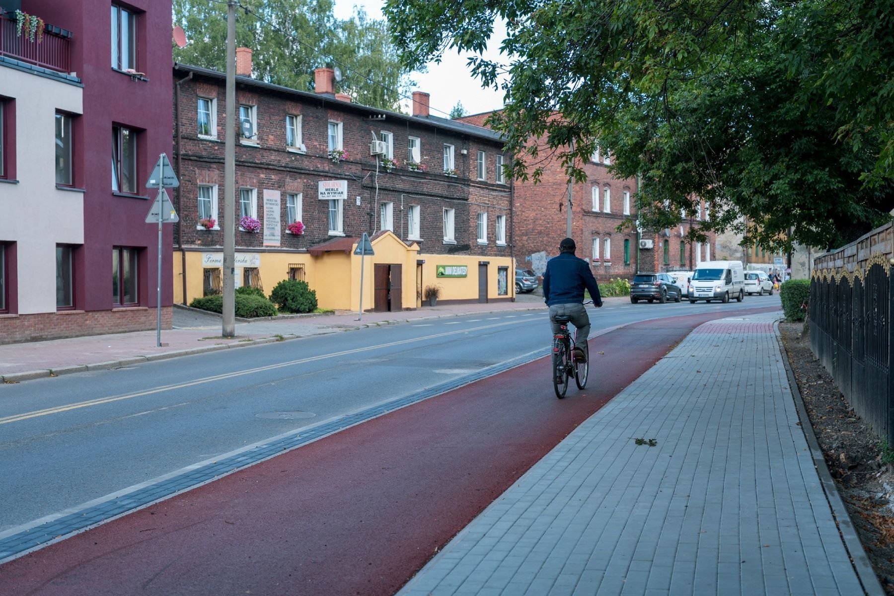 Szopienice budowa drogi rowerowej