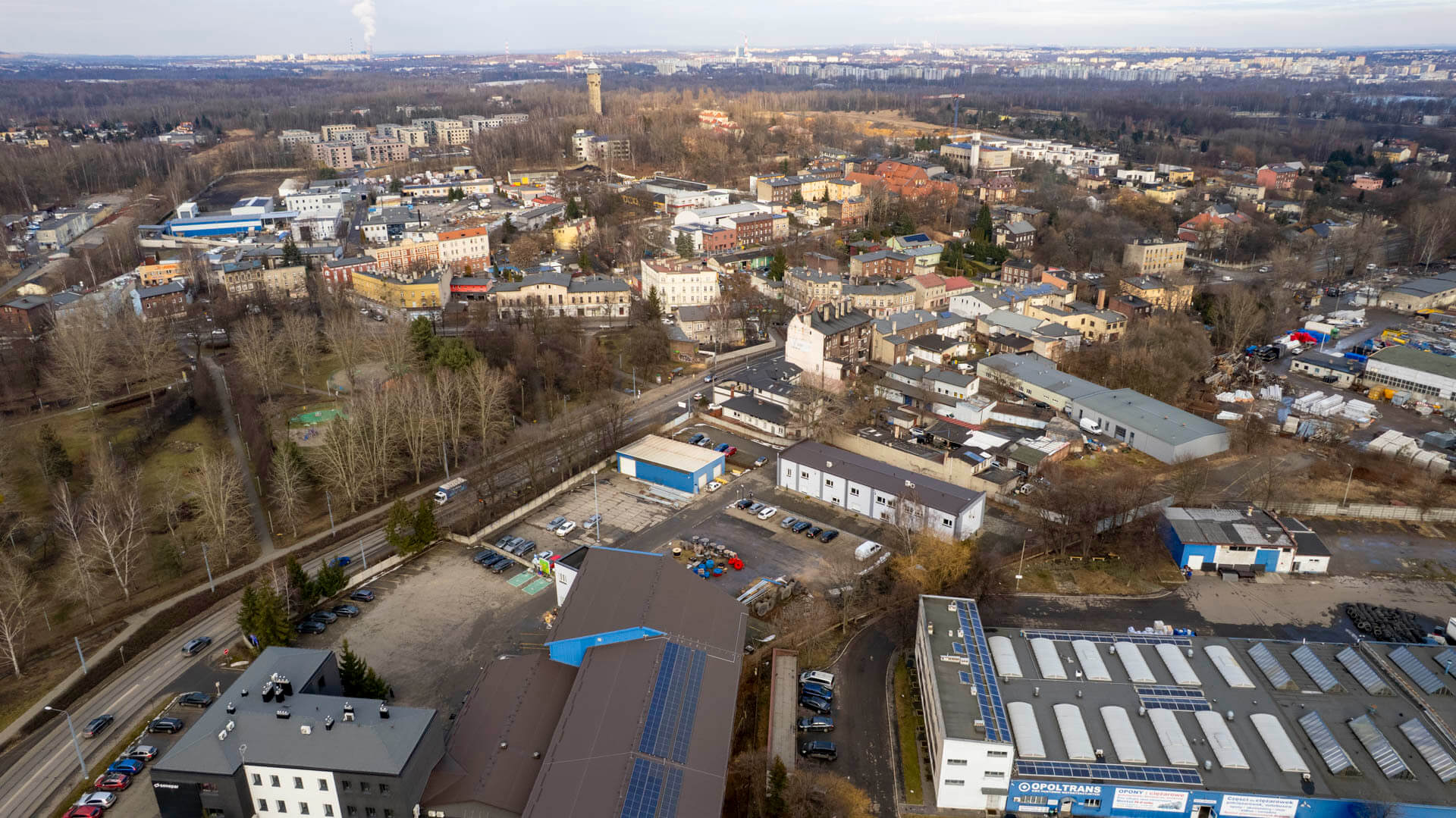 Szopienice skwer Krzysztofiaka