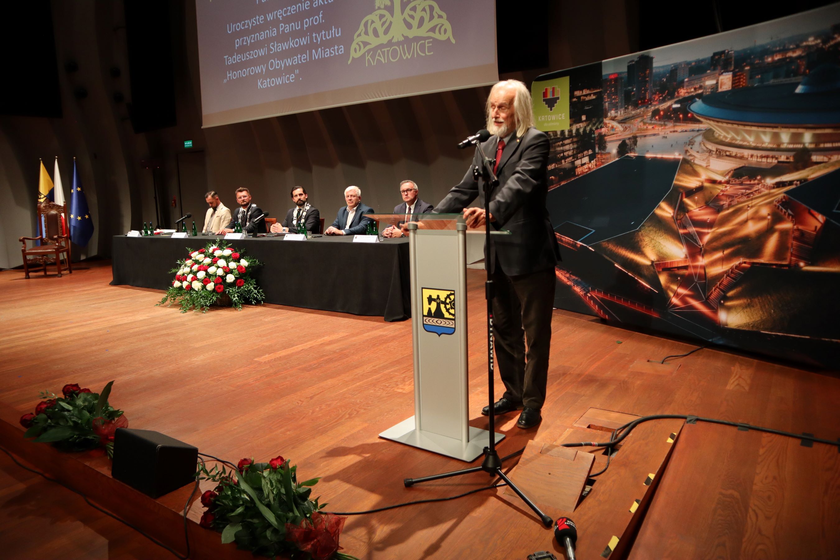 Tadeusz Sławek honorowym obywatelem Katowic