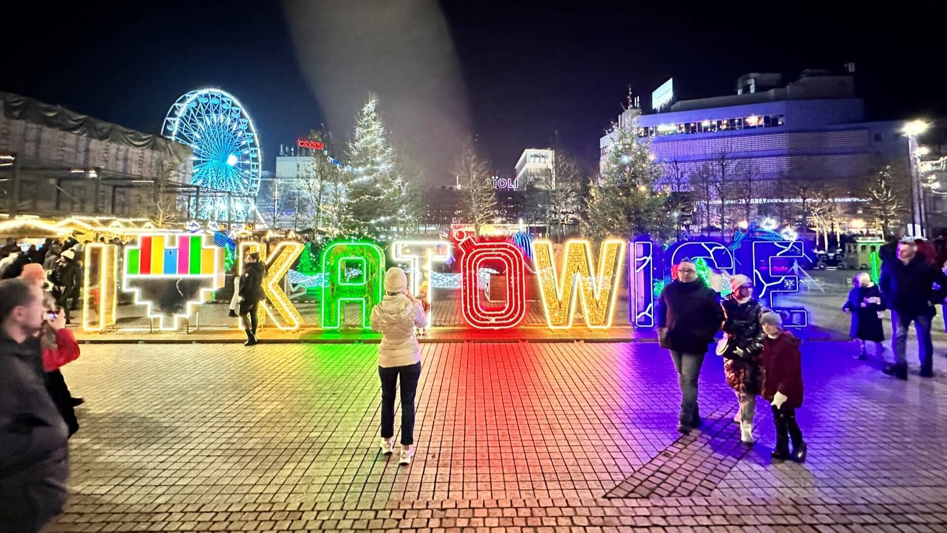 Ubiegłoroczne Katowice w światecznej odsłonie