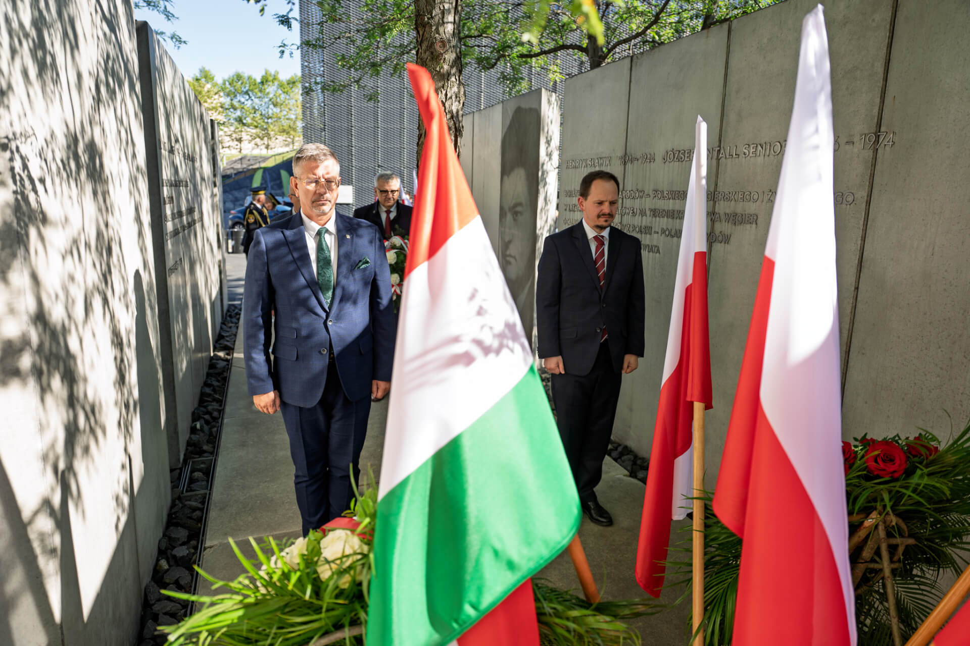 Uroczystość ku czci Sławika i Antalla w Katowicach