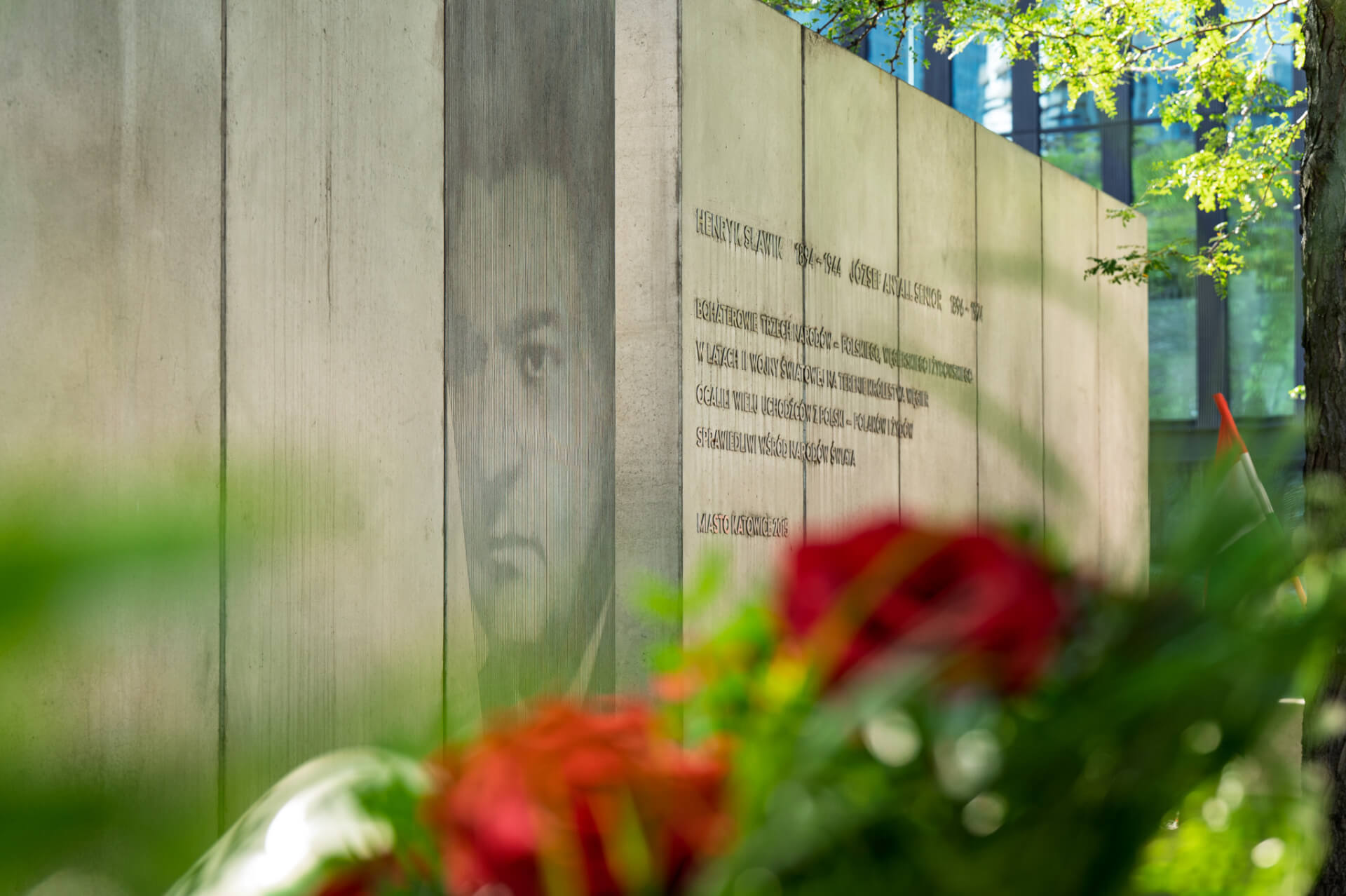 Uroczystość ku czci Sławika i Antalla w Katowicach