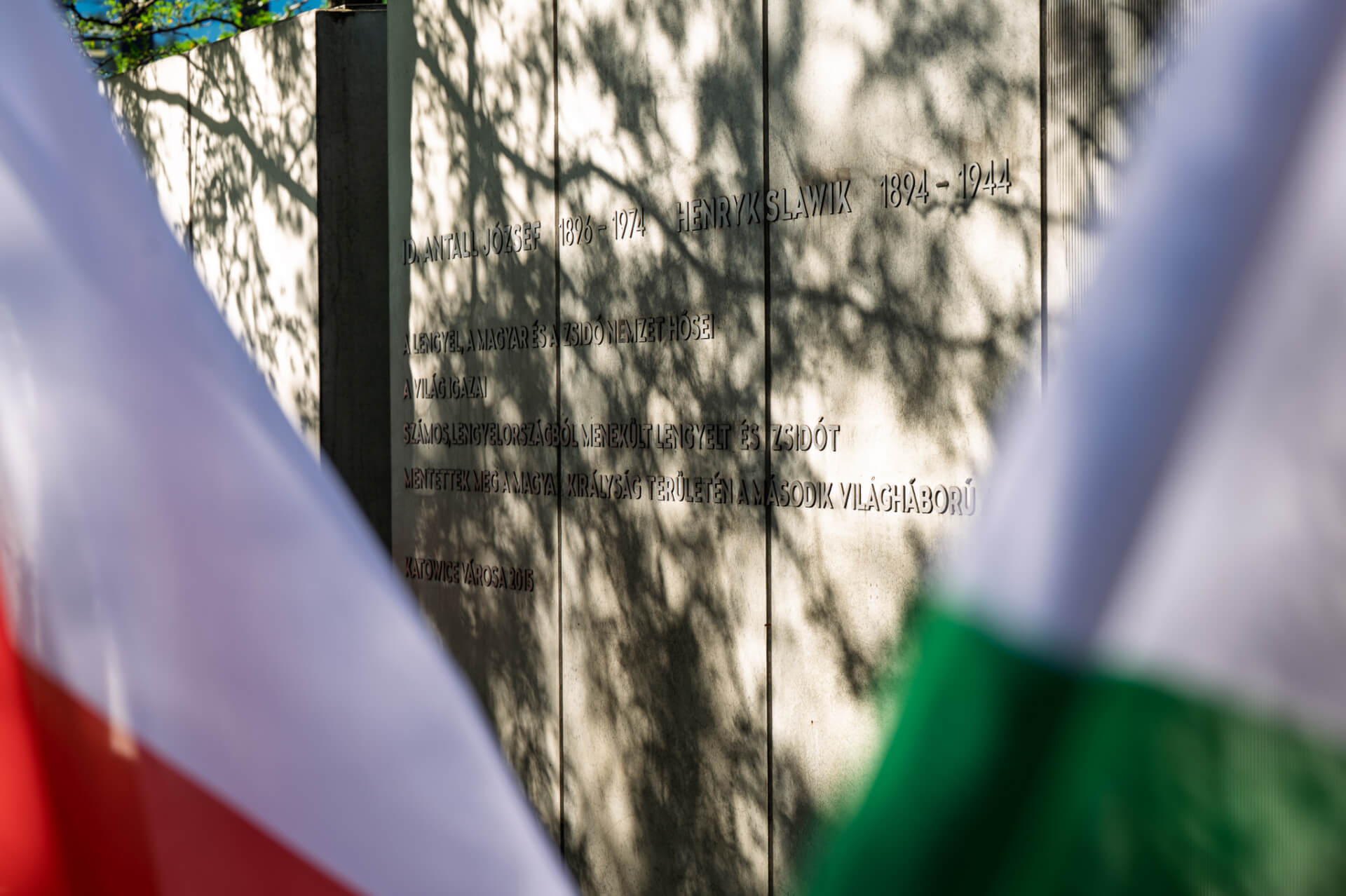 Uroczystość ku czci Sławika i Antalla w Katowicach