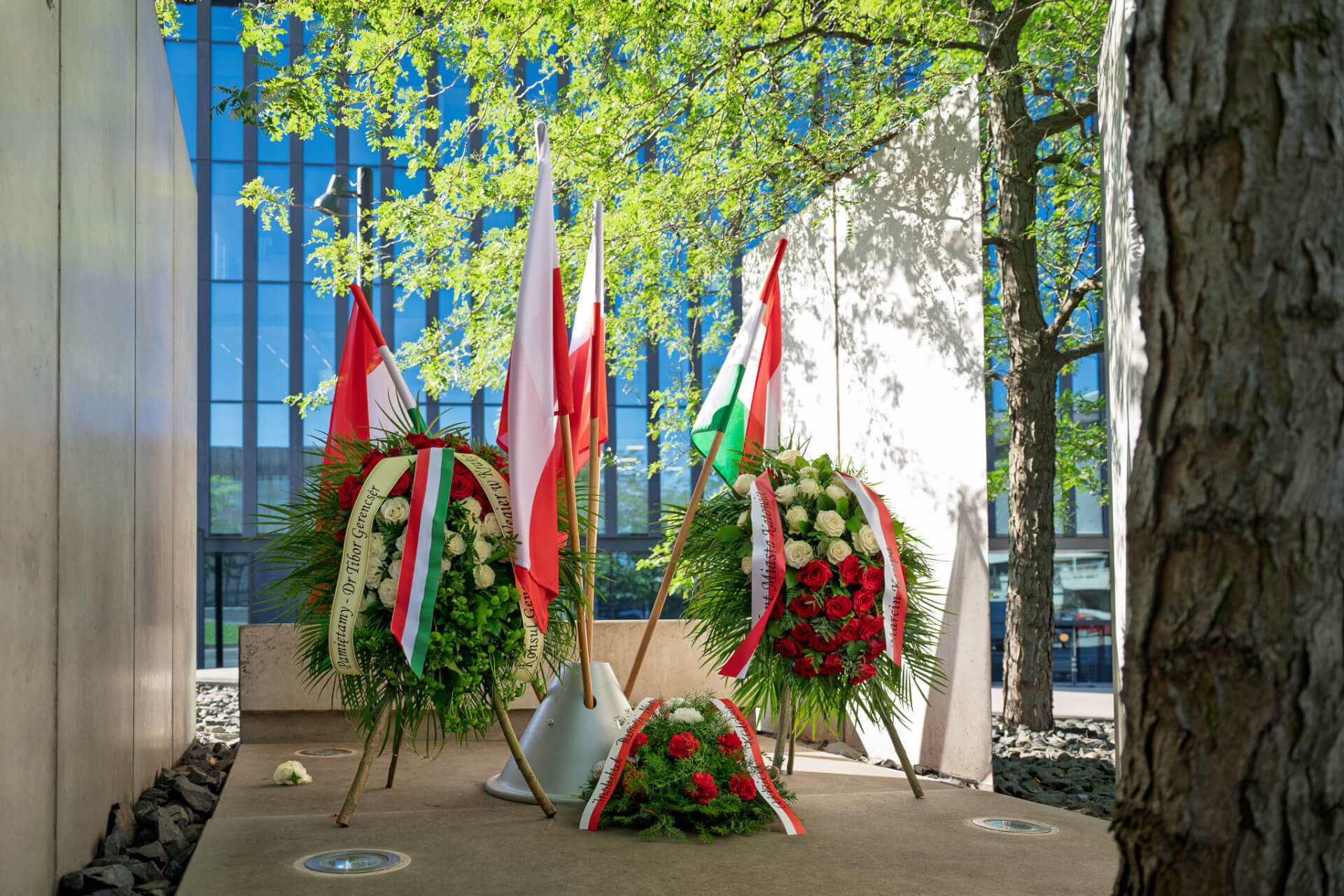 Uroczystość ku czci Sławika i Antalla w Katowicach