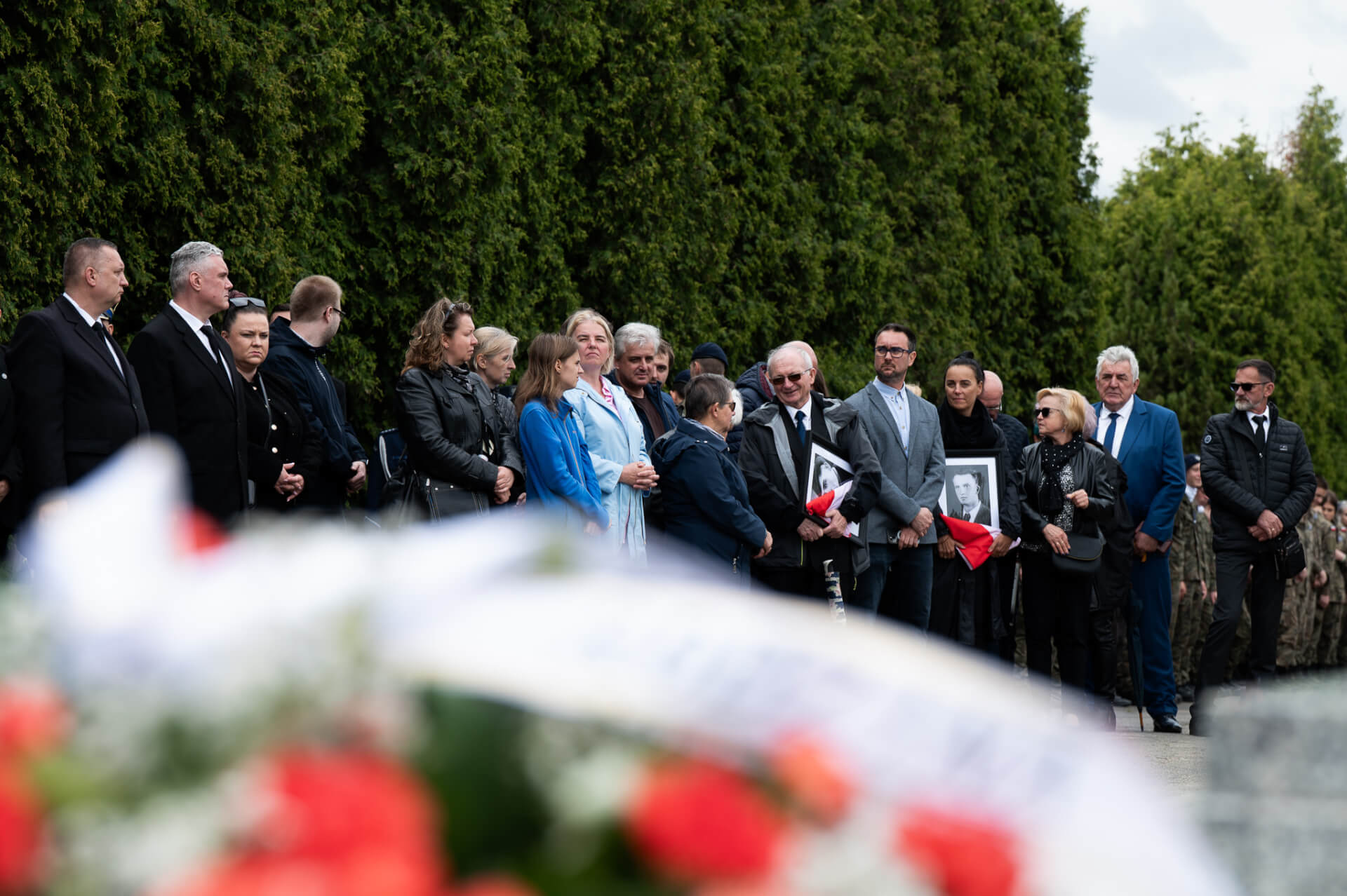 Uroczysty pogrzeb po latach w kwaterze akowców na cmentarzu komunalnym w Katowicach 15